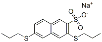CAS#: 68444-02-0, Sodium 3,6-Bis(Propylthio)Naphthalene-2-Sulphonate