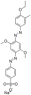 CAS#: 68444-09-7, Sodium 4-[[4-[(4-Ethoxy-M-Tolyl)Azo]-2,5-Dimethoxyphenyl]Azo]Benzenesulphonate