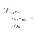 CAS#: 68466-09-1, 4-amino-1,3-Benzenedisulfonate sodium salt (1:1)