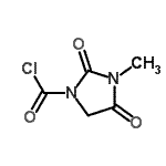 CAS#: 68471-52-3, 3-Methyl-2,4-dioxo-1-imidazolidinecarbonyl chloride