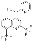 CAS 登录号:68496-04-8, alpha-2-吡啶基-2,8-二(三氟甲基)-4-喹啉甲醇