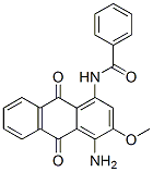 CAS#: 68516-77-8, N-(4-Amino-9,10-Dihydro-3-Methoxy-9,10-Dioxo-1-Anthryl)Benzamide