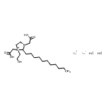 CAS 登录号：68527-99-1， 1,3-二(羧甲基)-1-(2-羟基乙基)-2-十一烷基-咪唑烷鎓氢氧化物钠盐(1:2:2)