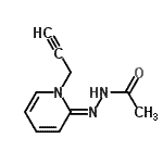 CAS 登录号：685498-53-7， N'-[(2Z)-1-(2-丙炔-1-基)-2(1H)-吡啶基亚基]乙酰肼