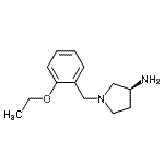 CAS 登录号：685501-51-3， (3S)-1-(2-乙氧基苄基)-3-吡咯烷胺