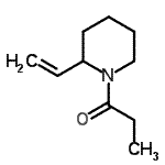 CAS#: 685509-94-8, 1-(2-Vinyl-1-piperidinyl)-1-propanone