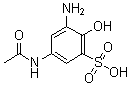 CAS 登录号：6856-14-0， 5-(乙酰氨基)-3-氨基-2-羟基-苯磺酸