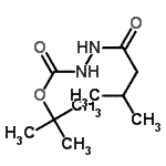 CAS#: 685827-85-4, 2-Methyl-2-propanyl 2-(3-methylbutanoyl)hydrazinecarboxylate