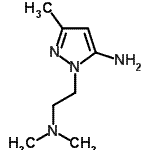 CAS#: 685892-22-2, 1-[2-(Dimethylamino)ethyl]-3-methyl-1H-pyrazol-5-amine