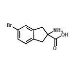 CAS#: 686254-03-5, 2-Amino-5-bromo-2-indanecarboxylic acid