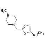 CAS#: 686257-43-2, N-Methyl-5-[(4-methyl-1-piperazinyl)methyl]-2-furanamine