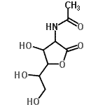 CAS#: 686299-03-6, N-[5-(1,2-Dihydroxyethyl)-4-hydroxy-2-oxotetrahydro-3-furanyl]acetamide
