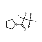 CAS#: 686720-34-3, 2,2,3,3,3-Pentafluoro-1-(1-pyrrolidinyl)-1-propanone
