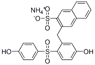 CAS#: 68683-35-2, 3-[[5-Hydroxy-2-[(4-Hydroxyphenyl)Sulfonyl]Phenyl]Methyl]-2-Naphthalenesulfonic Acid Monoammonium Salt