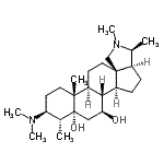 CAS#: 6869-47-2, (3beta,4alpha,5alpha,7beta,8xi)-3-(Dimethylamino)-4-methylconanine-5,7-diol