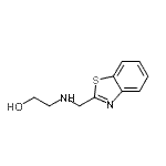 CAS#: 68720-62-7, 2-[(1,3-Benzothiazol-2-ylmethyl)amino]ethanol