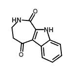 CAS#: 68724-84-5, 3,4-Dihydroazepino[3,4-b]indole-1,5(2H,10H)-dione