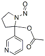 CAS 登录号：68743-64-6， 1-亚硝基-2-(3-吡啶基)-2-吡咯烷醇乙酸酯