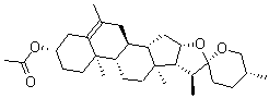 CAS#: 6877-73-2, (25R)-6-Methylspirost-5-en-3beta-ol acetate