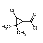 CAS#: 68803-98-5, 3-Chloro-2,2-dimethylcyclopropanecarbonyl chloride