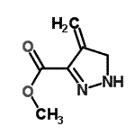 CAS#: 68809-76-7, Methyl 4-methylene-4,5-dihydro-1H-pyrazole-3-carboxylate