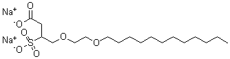 CAS#: 68815-56-5, alpha-(3-Carboxy-1-Oxosulfopropyl)-omega-Hydroxy-Poly(Oxy-1,2-Ethanediyl)  C10-16-Alkyl Ethers Disodium Salts