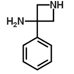 CAS#: 688305-74-0, 3-Phenyl-3-azetidinamine