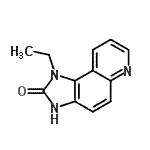 CAS#: 688308-91-0, 1-Ethyl-1,3-dihydro-2H-imidazo[4,5-f]quinolin-2-one