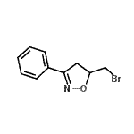 CAS#: 68843-61-8, 5-(Bromomethyl)-3-phenyl-4,5-dihydro-1,2-oxazole
