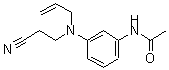 CAS#: 68877-64-5, N-[3-[(2-Cyanoethyl)-2-Allylamino]Phenyl]-Acetamide