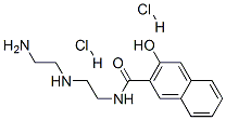 CAS#: 68921-73-3, N-[2-[(2-Aminoethyl)Amino]Ethyl]-3-Hydroxynaphthalene-2-Carboxamide Dihydrochloride