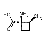 CAS#: 689215-72-3, (1R,2S)-1-Amino-2-methylcyclobutanecarboxylic acid