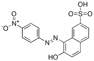 CAS 登录号：68959-12-6， 7-羟基-8-[(4-硝基苯基)偶氮]萘-2-磺酸