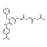CAS#: 68982-90-1, N-(3-Carboxypropanoyl)glycylglycyl-N-(4-nitrophenyl)phenylalaninamide