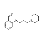 CAS#: 68997-50-2, 2-[3-(1-piperidyl)propoxy]benzaldehyde