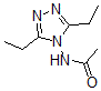 CAS 登录号：690199-59-8， N-(3,5-二乙基-4H-1,2,4-三唑-4-基)-乙酰胺