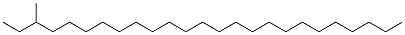CAS 登录号：6902-54-1， 3-甲基二十五烷