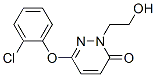 CAS 登录号:69024-93-7, 6-(2-氯苯氧基)-2-(2-羟基乙基)哒嗪-3-酮