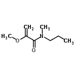 CAS#: 690242-34-3, 2-Methoxy-N-methyl-N-propylacrylamide