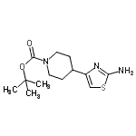CAS#: 690261-84-8, 2-Methyl-2-propanyl 4-(2-amino-1,3-thiazol-4-yl)-1-piperidinecarboxylate