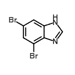 CAS#: 69038-75-1, 4,6-Dibromo-1H-benzimidazole