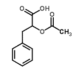 CAS#: 69056-25-3, 2-Acetoxy-3-phenylpropanoic acid