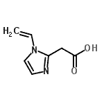 CAS#: 690632-21-4, (1-Vinyl-1H-imidazol-2-yl)acetic acid
