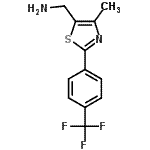 CAS#: 690632-25-8, 1-{4-Methyl-2-[4-(trifluoromethyl)phenyl]-1,3-thiazol-5-yl}methanamine