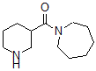 CAS 登录号：690632-28-1， (六氢-1H-氮杂卓-1-基)-3-哌啶基-甲酮