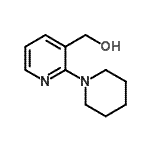CAS#: 690632-84-9, [2-(1-Piperidinyl)-3-pyridinyl]methanol