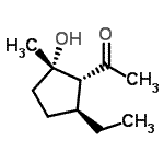 CAS#: 690660-66-3, 1-[(1R,2S,5S)-5-Ethyl-2-hydroxy-2-methylcyclopentyl]ethanone