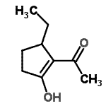 CAS 登录号：690661-01-9， 1-(5-乙基-2-羟基-1-环戊烯-1-基)乙酮