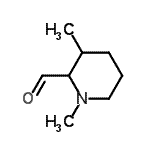 CAS 登录号：69069-85-8， 1,3-二甲基-2-哌啶甲醛