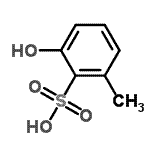 CAS#: 69103-65-7, 2-Hydroxy-6-methylbenzenesulfonic acid
